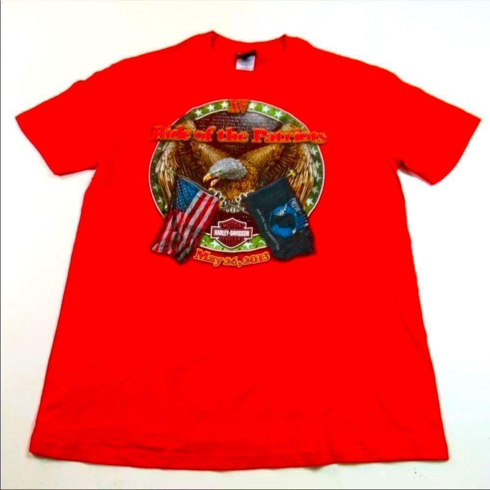 COPY - 🏍🔥 • Harley Davidson Ride Of Patriots Shirt 2013 • 🔥🏍